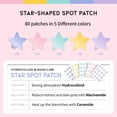 thumbnail image 3 of Hidrocoloide Star Spot #OOTD para acné y espinillas, 80 unidades, 3 of 6