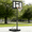 Black, variant on Atilioo Portable Basketball Hoop Stand with 44" Shatterproof Backboard, 5.08-8.53FT Adjustable Basketball Goal System, 2 Wheels, Fillable Base for Adults and Kids in Indoor/Outdoor, White