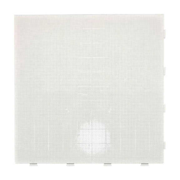5 Pack 5.5 × 5.5 Inch Fuse Bead Pegboards, Reusable Square Perler Bead Boards, Heat-Resistant Craft Base Plates for DIY Art Projects