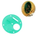 thumbnail image 4 of 20 Pcs Plastic Beehive Entrance Gates Round Ventilation Discs for Beekeeping Airflow Management Tool Professional Hive Door Accessories(Green), 4 of 4