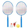 thumbnail image 1 of Kids Badminton Set Badminton Racket Set Kids Kids Playset Mini Toy Tennis Racket Blue, 1 of 6