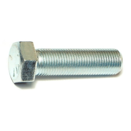 

9/16 -18 x 2 Zinc Plated Grade 5 Steel Fine Thread Hex Cap Screws (4 pcs.)
