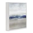 thumbnail image 3 of Stupell Industries Soothing Faded Blue Horizon White Framed Giclee Art design by Amber Sterling, 12 x 12, 3 of 8