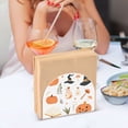 thumbnail image 3 of Yayeee Napkin Holder for Table Kitchen Paper Tissue Organization, White Halloween Pumpkin, 3 of 8