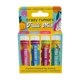 thumbnail image 1 of Crazy Rumors Fruit Mix Bálsamo labial, paquete de 4 mezclas (ponche de frutas, arándano, limón, fruta del dragón, Pia Colada) natural, vegano, a base de plantas, fabricado en Estados Unidos, 1 of 5