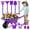 Purple, variant on SaveJoy Kids Gardening Tools Set,Toddler Garden Outdoor Toys,Kids Wheelbarrow with Watering Can,Shovel,Rake,Hoe,Outdoor Toys for Kids Age 4-8,Purple