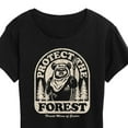 thumbnail image 3 of Star Wars - Ewok Protect The Forest - Women's Short Sleeve Classic Fit Tee, 3 of 5