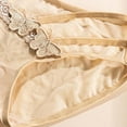 thumbnail image 6 of HOMBOM Womens Underwear Seamless Beige Cheeky Mesh Bikini Low Rise Panties for Ladies See Through L, 6 of 6
