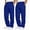 R224-Blue, variant on 2 Pack Men's Fleece Lined Sweatpants with Pocket Cotton Sweatpants Winter Warm Athletic Joggers Open Bottom Pants,Pink,S