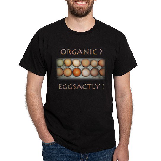 CafePress - Eggs Dark T Shirt - Men's Classic Cotton T-Shirts