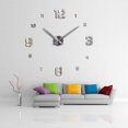 thumbnail image 2 of Mialoley Modern Art DIY Wall Clock 3D Mirror Surface Sticker Decoration, 2 of 3
