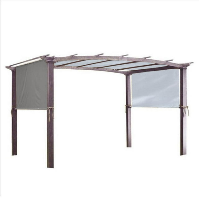 Pergola Replacement Cover with Fixation Strap Waterproof Top for Outdoor Home Shade Structure New