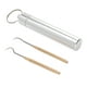 thumbnail image 5 of Palillos De Dientes Reutilizables, Juego De Palillos Compactos, Dos Modelos Diferentes, Acero Inoxidable, Portátil, Resistente Al Desgaste Para Aventuras, 5 of 7