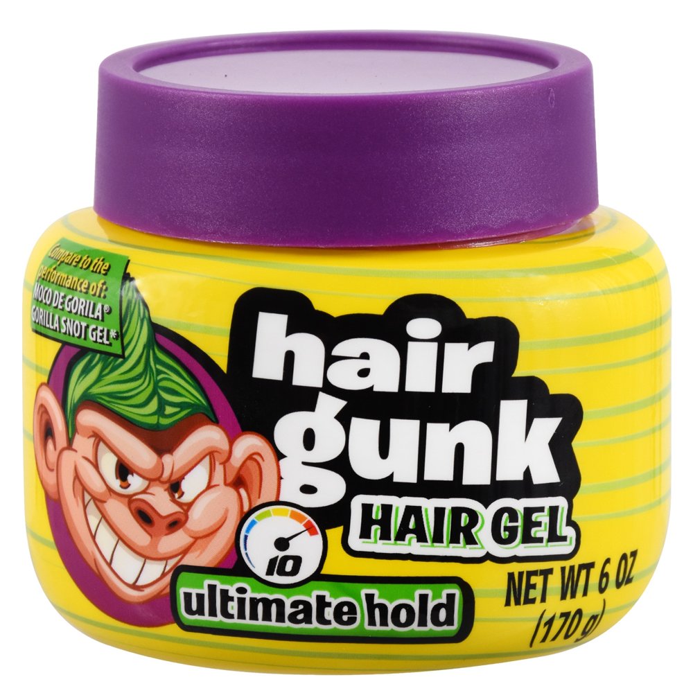 Hair Gel Monkey Gunk Hair Gel, 6 oz. Tubs Hair Products 2 Pack