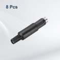 thumbnail image 3 of 8 Pcs S-Video DIN Mini Male Socket 6 Pin Signal Transmission Mini Din Plug Mini Din Connector(PS/2 Plug), 3 of 7