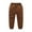 Brown, variant on Ruyang Boys Girls Stripe Active Pants Fashion Pull-On Jogger Tracksuit Pants with Pockets Elastic Waist Sweatpants