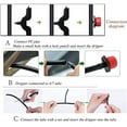 thumbnail image 4 of 200Pcs Adjustable Drip Irrigation Emitters, 1/4Inch Adjustable Micro Drip Irrigation System Watering Sprinklers Anti-Clogging Emitter Dripper Red Garden Supplies, 4 of 7