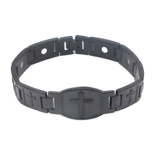 Stainless Steel Bracelet Unisex Creative Magnetic Bracelet Religious Bracelet