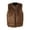 Brown, variant on Kids Girls 𝐅aux 𝐅𝐮r Vest Oversized Sleeveless Outerwear Fall Winter Warm Fuzzy Coat Cute Fashion Trendy Clothes