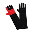 thumbnail image 1 of Guantes para manipulación de animales, guantes de brazo completo a prueba de mordeduras, guantes anti-mordeduras de serpiente 45 centímetros, 1 of 9