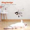thumbnail image 3 of Vocoo Interactive Flying Cat Toy(Not a Flying Bird), Simulated Chirping Bird Cat Toy Flapping Wings, Rechargeable Interactive Flappy Birds, Cats Toys for Indoor Cats (WhiteGray), 3 of 7
