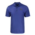 thumbnail image 2 of Men's Cutter & Buck  Royal Los Angeles Rams Helmet Big & Tall Pike Eco Tonal Geo Print Stretch Recycled Polo, 2 of 3