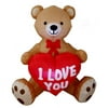 BZB Goods Inflatable Love Bear Yard Decoration