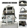 thumbnail image 3 of FORMRS Mini Backpack Purse for Women Travel Daypack Casual Shoulder Bag, River and Mountains, 3 of 7