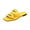 Yellow_012, variant on Women's Spike Studded Slide Sandals - Open Toe Slip On Casual Lightweight Comfort for Beach Pool 2026 Summer Sandals for Women Yellow 6.5（EU-37）