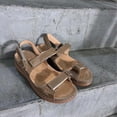 thumbnail image 7 of Womens Sandals, Dressy Strappy Arch Support Wedge Shoes, Orthopedic Sandals for Women, Walking Open Toe Ankle Strap Shoes, Comfortable Platform Slip-On Summer Beach Casual, 7 of 7