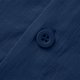 thumbnail image 5 of Ceisia Men's Stand-Collar Cotton-Linen Shirt Summer Loose Casual Short-Sleeve Button-Down Shirt Navy M Gifts, 5 of 6