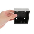 thumbnail image 5 of Raindrops Wall Switch Box 86 Type Stainless Steel Electrical Outlet Flush Mount Wall Switch Box Dustproof Flush Mount Junction Connector, 5 of 8