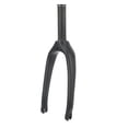 thumbnail image 1 of Horquilla de fibra de carbonohorquilla delantera de bicicleta de liberación rápidaligeratubo superior de 16 pulgadas y 4,37 pulgadas para bicicleta plegable para tubo recto, 1 of 8