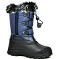 thumbnail image 2 of Dream Pairs Kids Boys Girls Warm Snow Boots Insulated Waterproof Winter Ski Boots KSNOW NAVY Size 3, 2 of 6