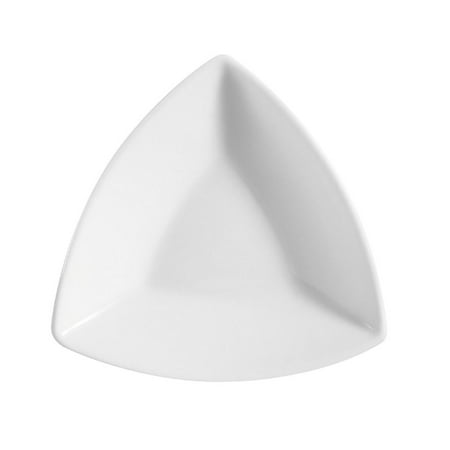 

Sushia Triangular Bowl 2 Oz. 4 Sq. X 3/4 H Porcelain White 16 packs