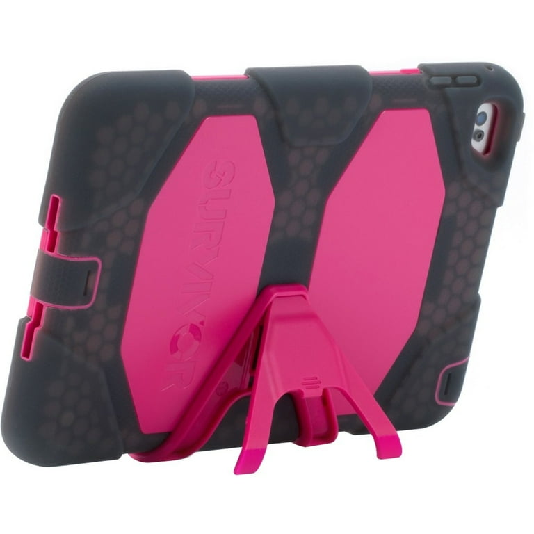 Étui De Protection Griffin Survivor Pour IPad Mini 4 - Ultra-robuste, Anti-choc, Noir, Neuf