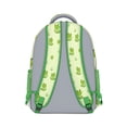 thumbnail image 3 of Nature-Themed Waterproof School Backpack - Ergonomic Student Bag with Frog & Flower Print, Spacious Padded Straps Backpack for Daily Commute, 3 of 5