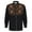 AA Brown, variant on Mens Westren Cowboy Shirts Floral Embroidered Long Sleeve Button Down Shirts Country Spring Fall Brown XL