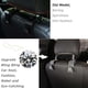 thumbnail image 4 of Organizador de lujo para el asiento trasero del automóvil, ganchos para reposacabezas con cristales brillantes, ganchos universales para reposacabezas, fácil instalación, diseño de media apertura,, 4 of 5