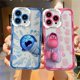 thumbnail image 5 of Funda transparente para iPhone, carcasa bonita de Disney para modelos 16, 15, 14, 13, 12, 11 Mini Pro Max, X, XR, XSMax, 7, 8 Plus, SE20, novedad, 5 of 5