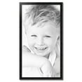 thumbnail image 2 of ArtToFrames 23" x 43" Black Engraved Edges Picture Frame, 23x43 inch Black Wood Poster Frame (WOM-4055), 2 of 8