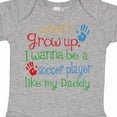 thumbnail image 4 of Inktastic Soccer Player Like Daddy Boys or Girls Baby Bodysuit, 4 of 5
