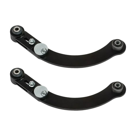 AutoShack Rear Upper Control Arms with Bushings Replacement for 2007-2017 Jeep Patriot 2007-2017 Jeep Compass 2007-2012 Dodge Caliber 2007-2020 Mitsubishi Outlander 2011-2015 Mitsubishi RVR 2-PC Set
