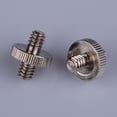 thumbnail image 1 of Adaptador de tornillo de metal a roscado JShteea 1/4 1/4 para trípode monopie Nuevo, 1 of 6