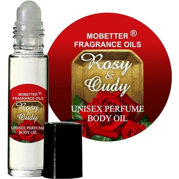 MOBETTER FRAGRANCE OILS Rosy and Oudy Perfume Unisex Body Oil