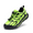 NEON GREEN/BLACK, variant on BURUDANI Boys Girls Kids’ Lightweight Breathable Athletic Sneakers for Gym, Sports, and School