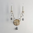 thumbnail image 2 of 20482ECVG Maxim Lighting Formosa - 2 Light Wall Sconce-21.5 Inches Tall and 12 Inches Wide-Ecru/Venetian Gold Finish, 2 of 4