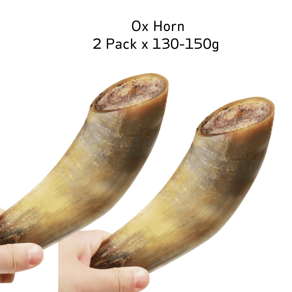 Ox Horn, Natural Ingredients, Natural Dog Treats, Healthy, Easily Digestible, Dog Chews Long Lasting, And High Protein, Low Fat, Perfect Training Reward Snack For Small, Medium and Large Dogs