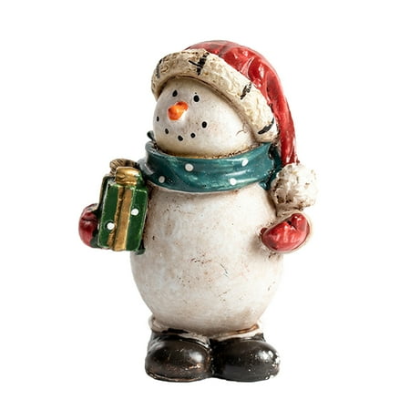 

Christmas Resin Ornaments Craft Home Decorations Old Man Snowman Deer Ornaments