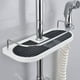 thumbnail image 2 of Estante de ducha universal sin taladros, altura ajustable para rieles de 19 a 25 mm, perfecto para organizar el baño, 2 of 8
